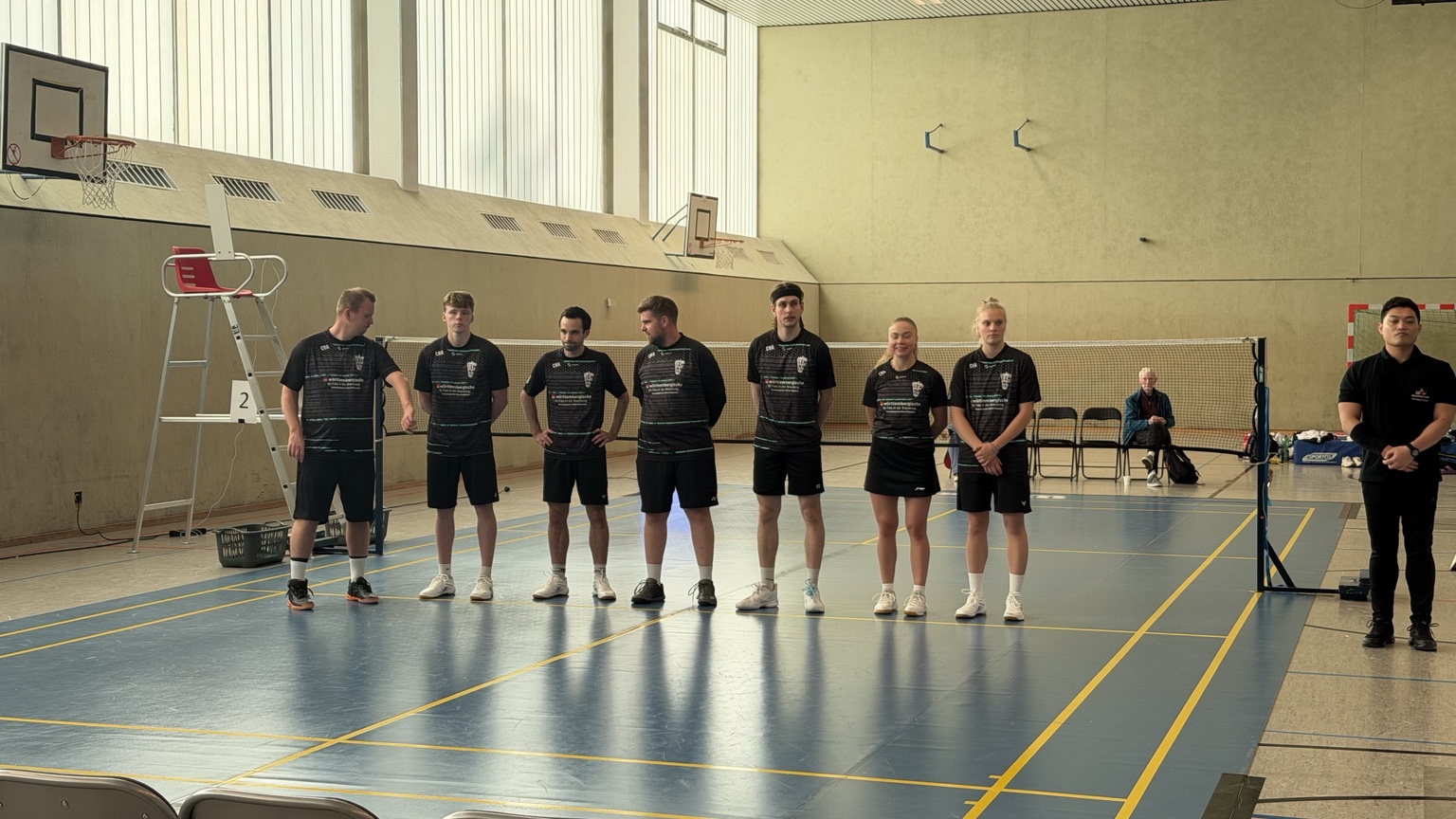 Die BCPP-Mannschaft beim Heimspielwochenende